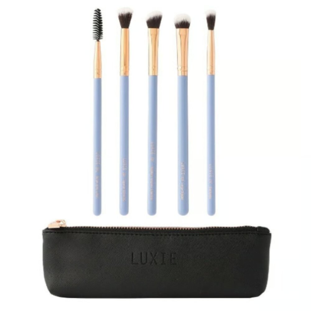 Luxie Wonderlust Eye Brush Set 5pc With Bag